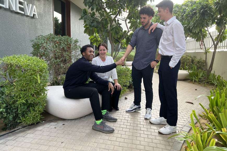 Q&A interview with the Swiss International Scientific School Dubai matron Cathy Q&A interview with the Swiss International Scientific School Dubai matron Cathy